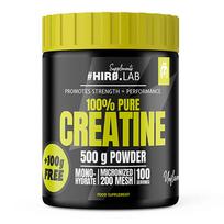 HIRO.LAB 100% Pure Creatine - 500g + 100g nemokamai