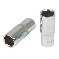 1/2" CHROME+ šešiakampė galvutė, ilga. 24mm, KS Tools