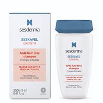 SESDERMA, seskavel growth šampūnas nuo plaukų slinkimo, 250ml
