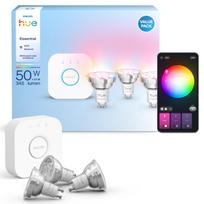 Philips Hue Essential starter pack, GU10 smart bulb, 3 pieces (929004235707)