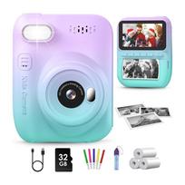 GREENKINDER momentinis fotoaparatas vaikams H2 Blue/Purple