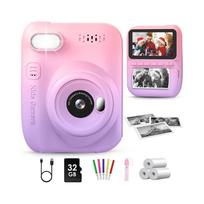GREENKINDER momentinis fotoaparatas vaikams H2 Pink/Purple