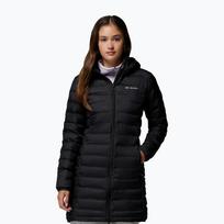 Moteriškas pūstas paltas Columbia Lake 22 II Down Long Hooded black