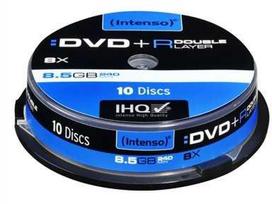 Intenso DVD+R DL 8.5GB 8x Cake Box 10 (4381142)