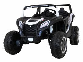 Vaikiškas elektromobilis Bagis ATV Racing 4x4 Baltas