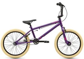 Dviratis S\'COOL XtriX 40 1-speed BMX 20" Chromoly purple-fuchsia