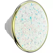 Popsockets PopTop Luxe Enamel Opal phone grip and stand, white