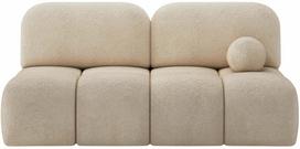 Sofa-lova Nuwia, šviesiai smėlinė, 102 x 200 cm x 100 cm