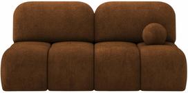 Sofa-lova Nuwia, brick red s., 102 x 200 cm x 100 cm