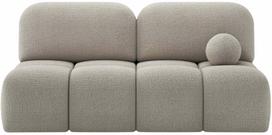 Sofa-lova Nuwia Bouclé, smėlio sp., 102 x 200 cm x 100 cm