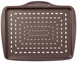 Kepimo forma, picai Pyrex Asimetria, ruda sp., 37 cm x 29 cm