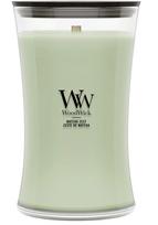 Žvakė, aromatinė WoodWick Matcha Zest, 90 - 140 h, 609 g, žalia sp.
