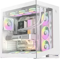 Gamemax Case   NEX C56 WH   ATX