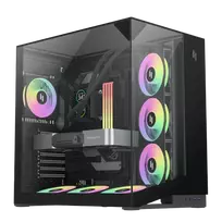 Gamemax Case   NEX C56 VC BK   ATX