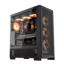 DarkFlash AIRNOVA computer case (black) + 3 fans
