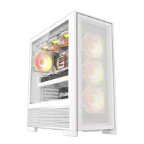 DarkFlash AIRNOVA computer case (white) + 3 fans