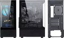 Case GOLDEN TIGER Supported motherboard form factors ATX/micro ATX Black Midi Tower Raider DK-6 RAIDERDK6