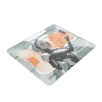 Darkflash Glass Mouse Pad DMP350 - Stiklinis pelės kilimėlis