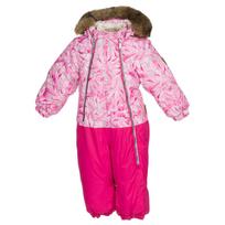 Huppa Vaikų žieminis kombinezonas DEVON 1, pink pattern/ fuchsia, 92 cm