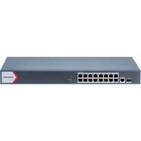 Switch Hikvision 18 prievadų, 16 PoE prievadų jungiklis DS-3E1518P-EI/M | DS-3E1518P-EI/M | 6942160430928