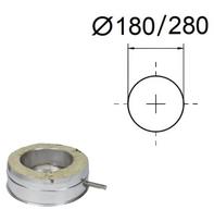 Izoliuotas kondensato nutekėjimas į šoną. D-180/280 mm.