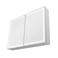 Vaistų spintelė, 60x80x13 cm, veidrodis, LED, laikymas