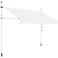 Išlenkama teleskopinė markizė, 350x120 cm, Beždžionės spalva