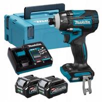 Akumuliatorinis smūginis suktuvas Makita 40v Xgt 1/4''