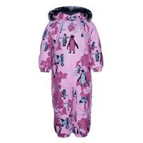 Huppa Vaikų žieminis kombinezonas ORION, light pink pattern, 74