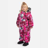 Huppa Žieminis kombinezonas vaikams KEIRA, fuchsia pattern