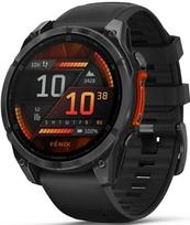 Garmin Fenix 8 010-02904-00 47 mm AMOLED multisporto laikrodis, tamsiai pilkas