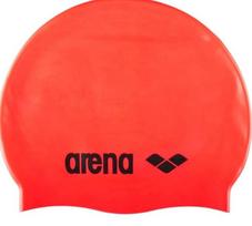 Silikoninės plaukimo kepurėlės Arena Classic Silicone, raudona