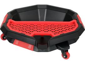 Yato DRAIN PAN ROLLING CADDY YT-06992, 8l, PP, 3, 50mm, alyvos keitimo indas, papildoma lėkštė