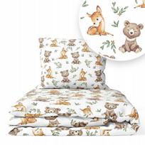 Patalynės užvalkalų komplektas kūdikiams 135x100 MyBaby, 2 dalių