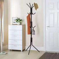 Drabužių kabykla T1, 42 × 170 cm, juoda