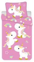 Vaikiškas patalynės komplektas Unicorn Fun 100x135, 2 dalių