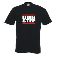Dub Step T-shirt club DJ rave grime festival music edm tee teeshirt L gray