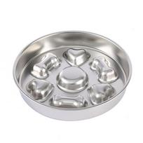 Stainless Steel Slow Feeder Dog Bowl Slow Feed Bowl Pet Stainless Steel Slow Feed Bowl For Dogs Or Cats Slows Down Pets Eating