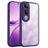 For Vivo V50 Lite Case vivo v50 lite Phone Case Vivo V50 lite Cover Air Cushion Silicon Bumper Clear Matte Back Cover Hard vivo V50 Lite pink