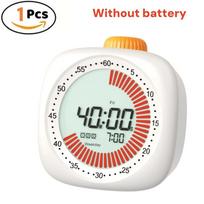 Visual Digital Timer with 3 Alarm Clock, Study Kitchen Timer Chronometer Stopwatch, kitchen cool gadgets accessories balta