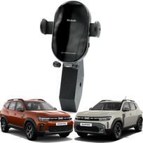 Automatic phone holder with wireless charging for dacia duster 3 & dacia bigster - youclip