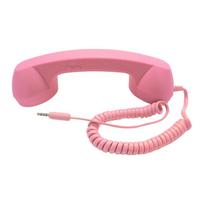Daugiafunkcinis retro telefono ragelis Skambučio imtuvas Laidinės ausinės Telefono ragelis Mobilieji telefonai rožinė
