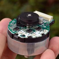 Brand New Japan Nidec 24H Brushless Servo Motor Dc 12V Built-In Drive Pwm Speed Regulation 100 Line Encoder Onesize