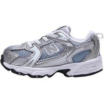New Balance NB 530 Abrasion Resistant Low top Toddler Shoes Silver Infant And Toddler IZ530DS 23.5