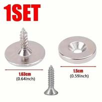 Apvalus magnetinis užraktas baldams Užraktas baldų furnitūrai Magnetinis durų fiksatorius 1pc
