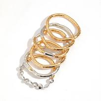 Stackable Multi Layer Choker Layered Woven Bangle Fashion Bohemian Collarbone Chain  Gift Bracelet