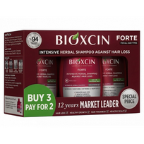 Bioxcin Dermagen Forte Shampoo 2+1 Šampūnas nuo plaukų slinkimo 3x300ml