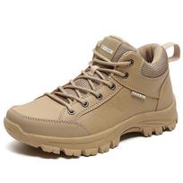 Luxury Brand Hiking Shoes Men's Vintage Style Travel Flats Non-slip Outdoor Walking Sneakers Male Comfortable Trekking Footwear 39