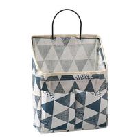 Wall Mounted Hanging Bag Multiple Pockets Bedside Organizer Portable Storage Bag  Dormitory 07