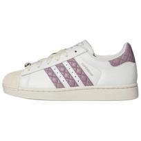 Adidas Originals Superstar 2 Skateboard Shoes Women's White Purple KJ7300 36